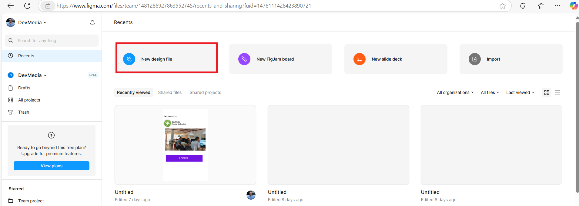 Figma: New design file Figma: New design file