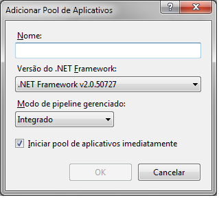 Adicionar Novo Pool