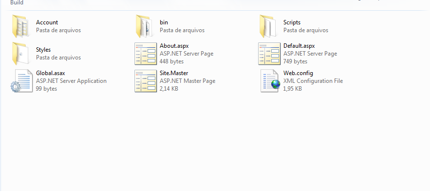 Build folder