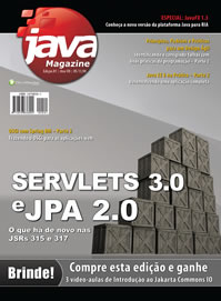 Revista Java Magazine 81: Servlets 3.0 e JPA 2.0