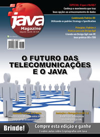 Revista Java Magazine 86: O Futuro das telecomunicaes e o Java