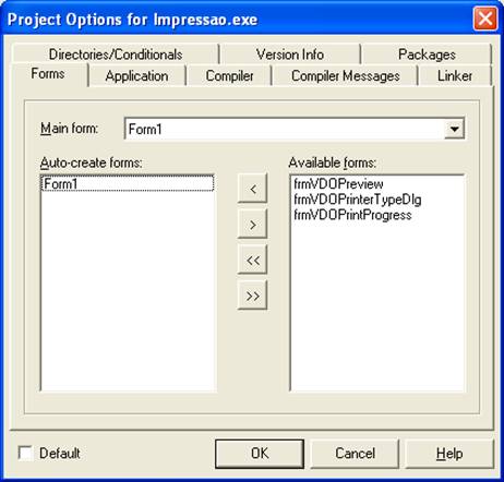 Definindo a criao de formulrios