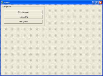 ShowMessage sendo executada