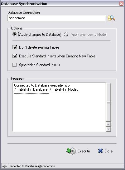Database Synchronisation