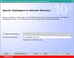Especificando o Namespace