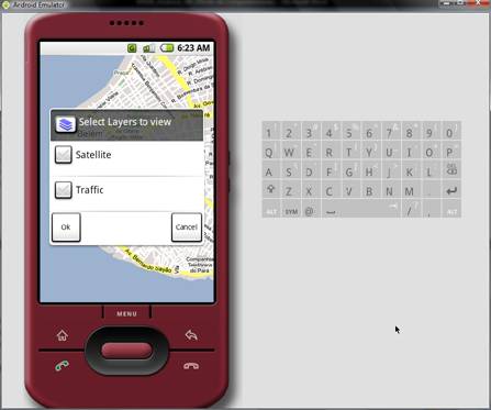 Alterando o modo de camada