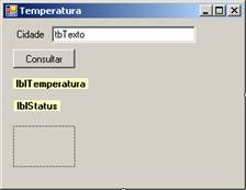Form para obter informações sobre o tempo