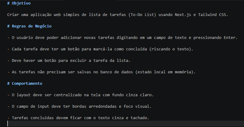 Descri��o de funcionalidades