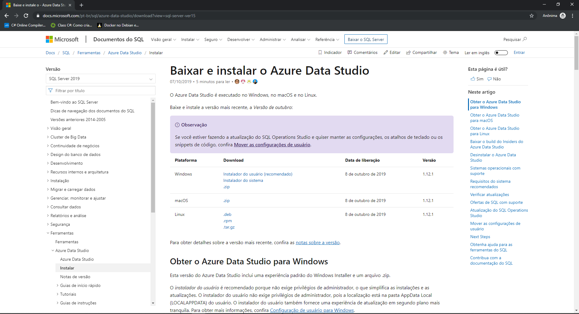 Primeiros passos no SQL Server - DevMedia