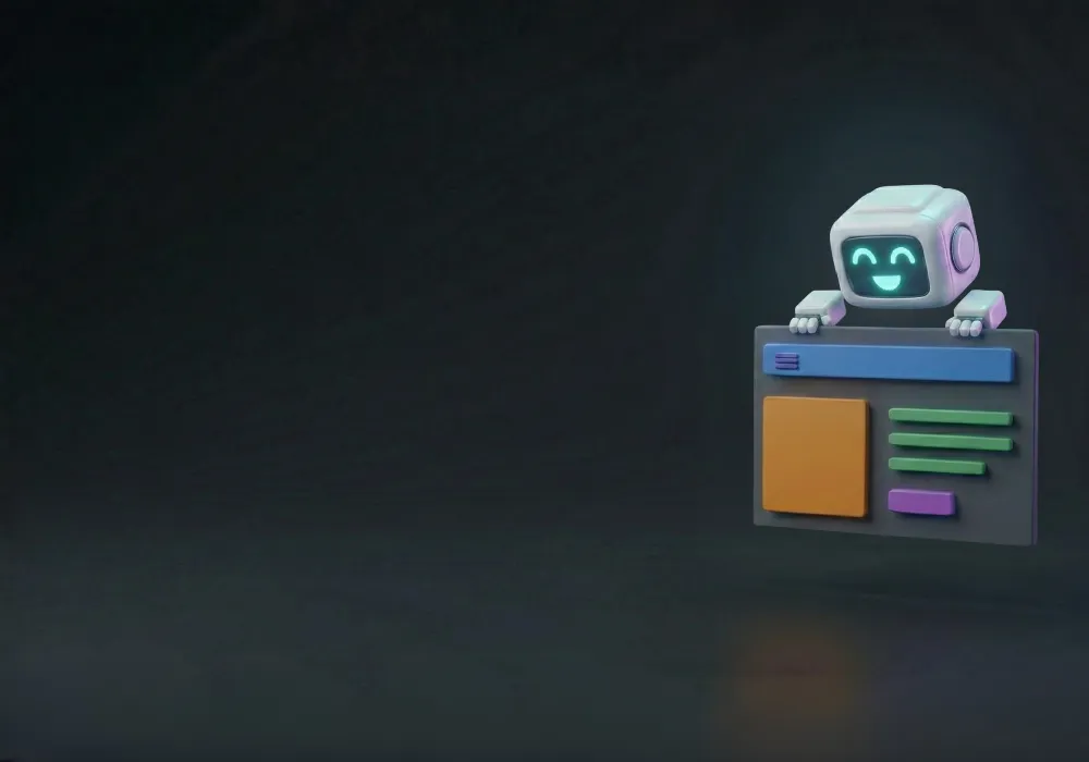 Criando sites com IA