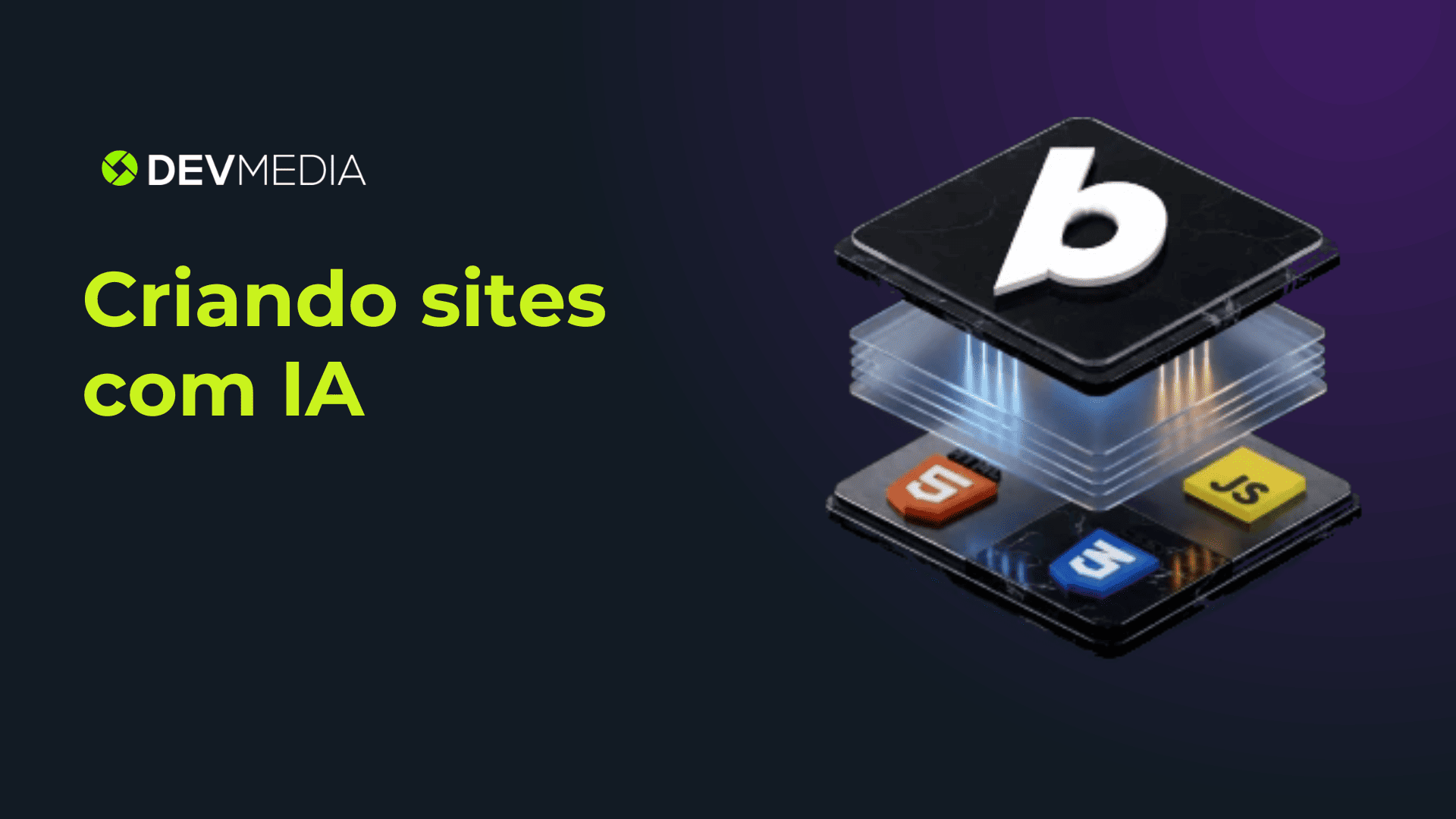 Criando sites com IA