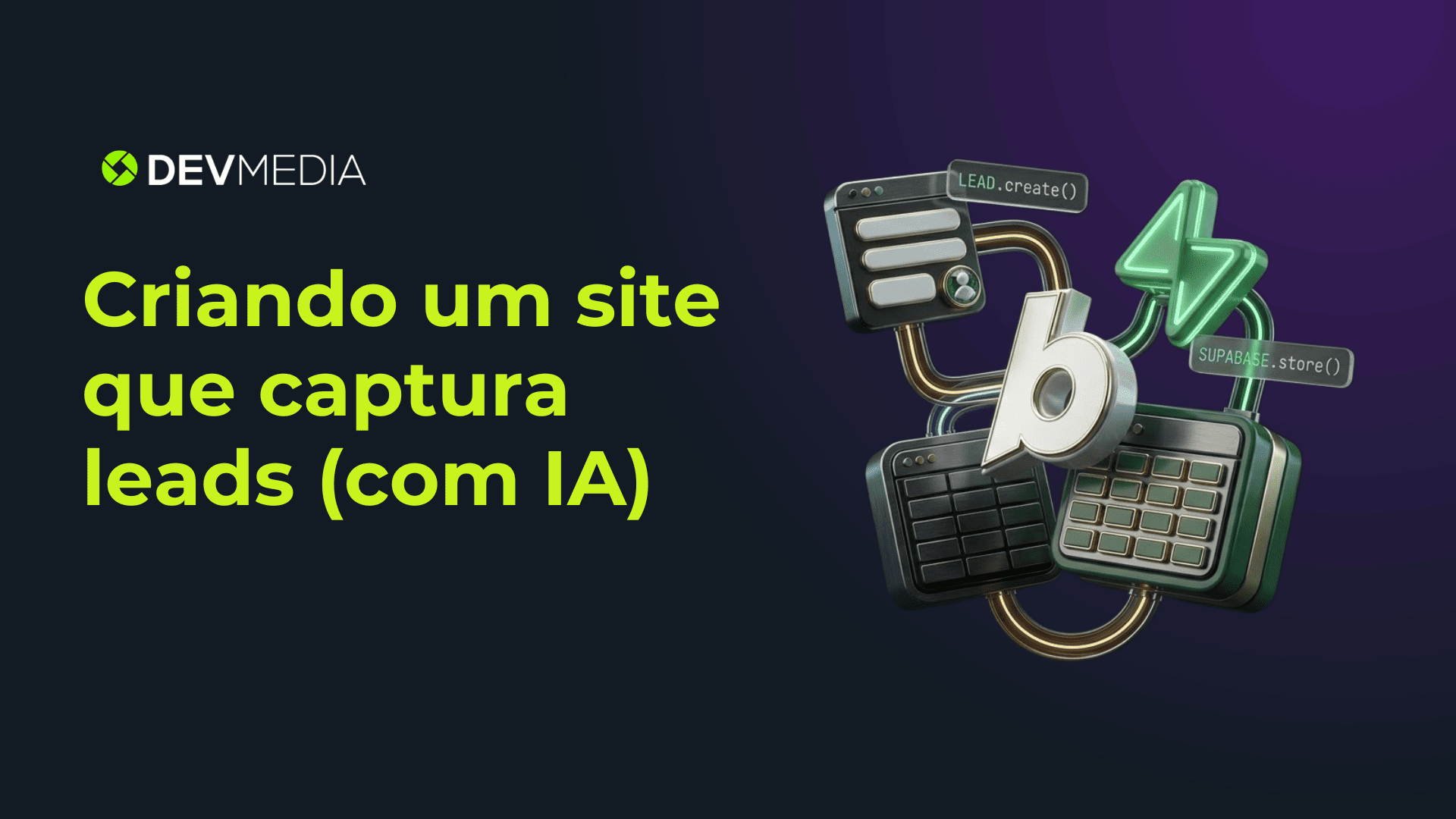 Criando um site que captura leads (com IA)