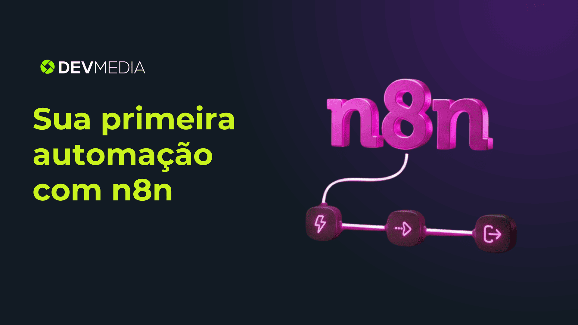 Sua primeira automa&ccedil;&atilde;o com n8n