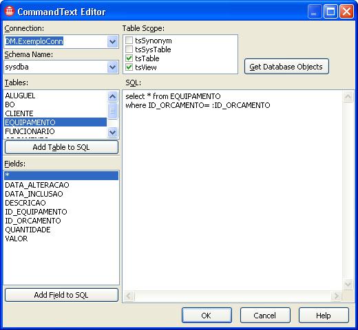 Como criar um mestre detalhe em delphi
