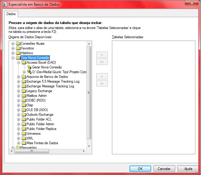 Novo Relatório Padrão