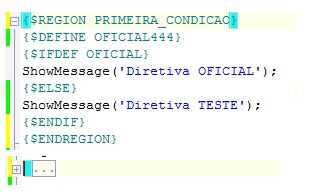 Diretivas de compilação