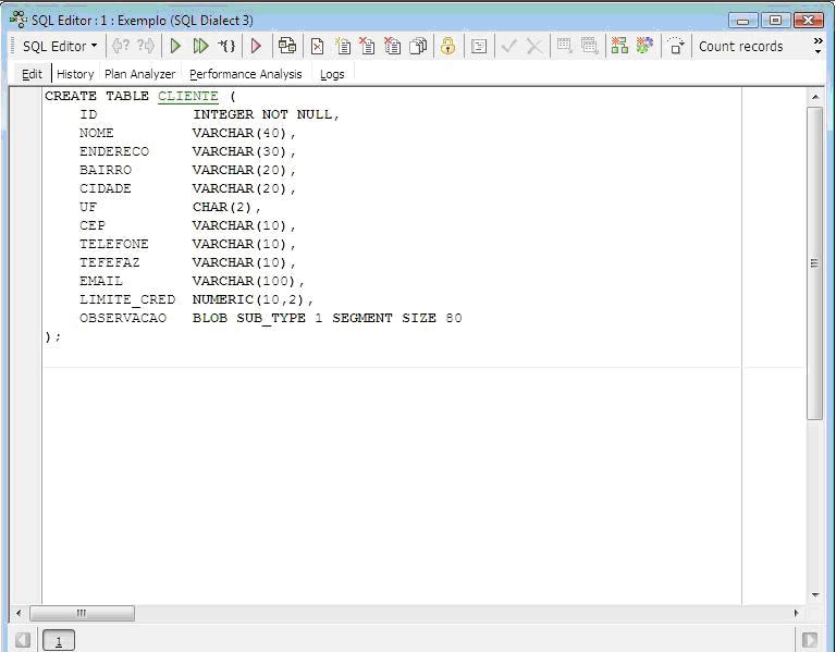 Gerando a DDL do banco de dados