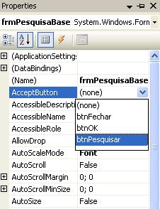 propriedade AcceptButton