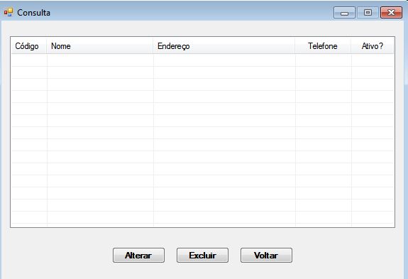 Formulrio de Consulta