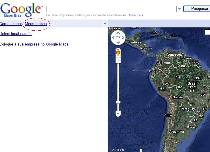 Sele��o dos mapas