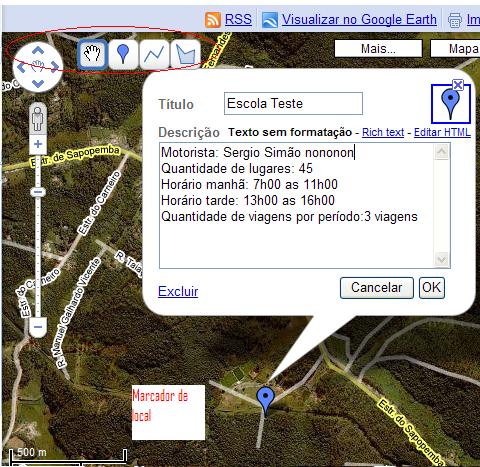 Marcador de lugar
