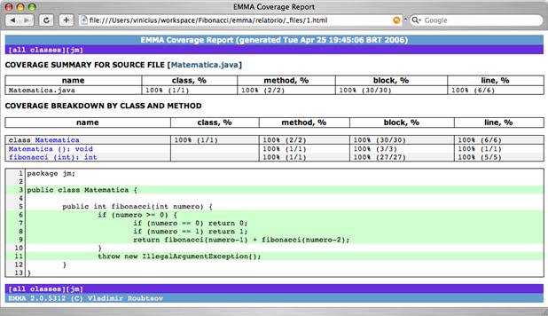 Atividades de Teste e Cobertura de Código em Java