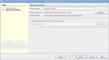 Criao do projeto Java Class Library na ferramenta Netbeans