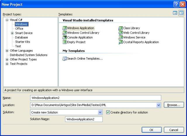 NHibernate: Criando um novo projeto do tipo Windows Application