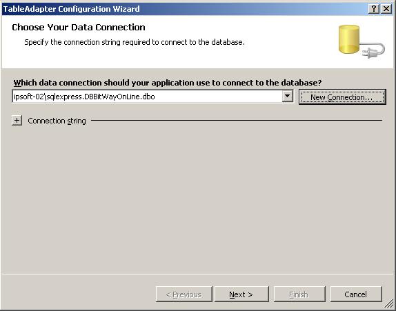 Adicionando uma nova conexo