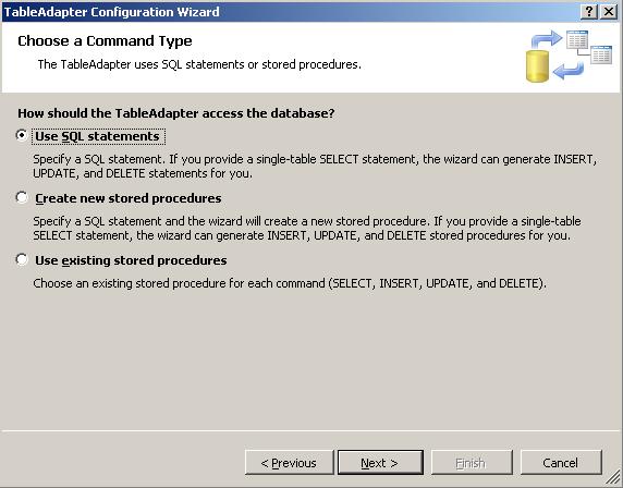 Escolhendo o Tipo de Comando
