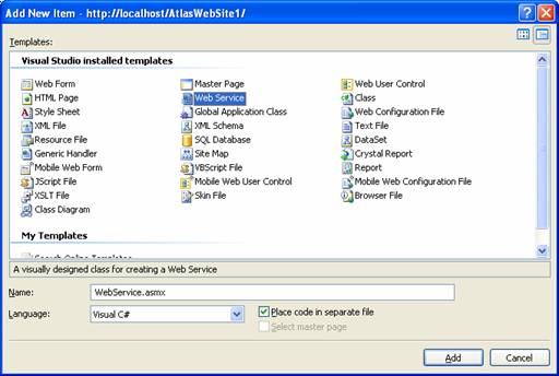 Criando o Web Service