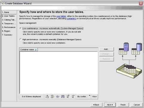 Armazenamento das tabelas de catalogo