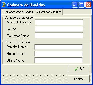 Usurios do banco carregados na ListView