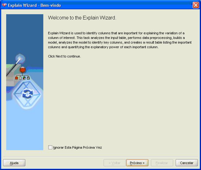 Wizard para o EXPLAIN