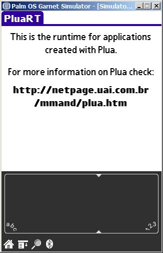 Runtime de Plua funcionando