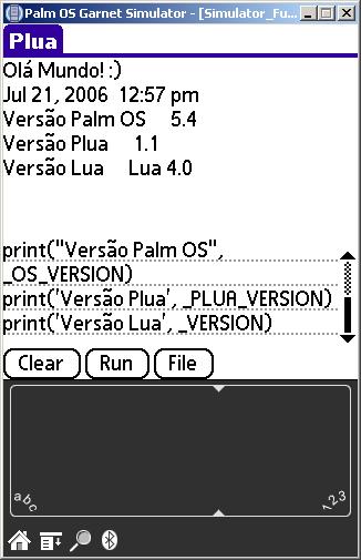 Sada do primeiro exempl