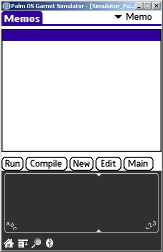 Tela de gerenciamento de arquivos