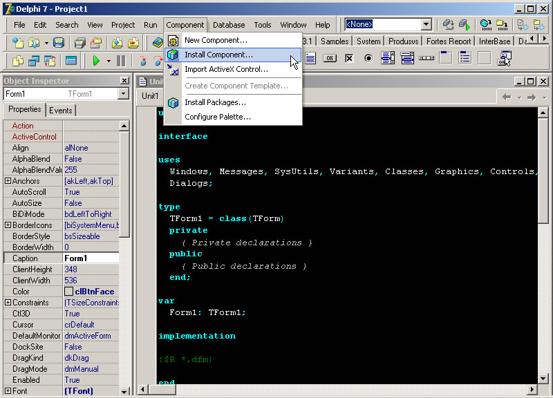 Component - Install Component