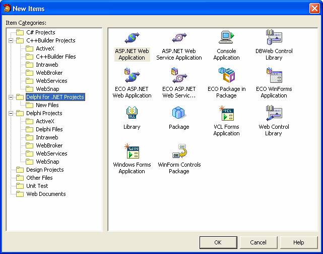 Delphi 2006 - New Itens