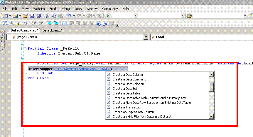 Create a DataColumm