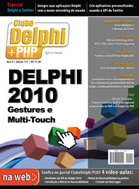 Revista Clube Delphi Edio 111: Delphi 2010: Gestures e Multi-Touch
