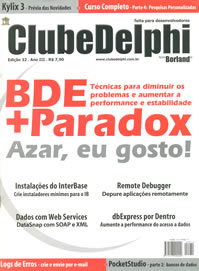 Revista Clube Delphi Edio 32