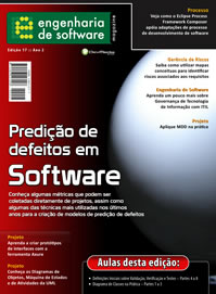 Revista Engenharia de Software 17: Predio de Defeitos em Software