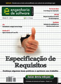 Revista Engenharia de Software 27: Especificao de Requisitos