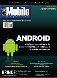 Revista WebMobile Magazine 32: Android com o Netbeans