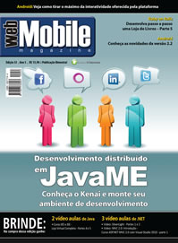 Revista WebMobile Magazine 33: Desenvolvimento distribudo em JavaME