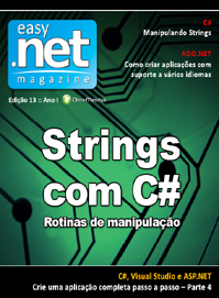 Revista easy .net Magazine 13: Strings com C# - Rotinas de manipulao