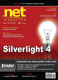 Revista .net Magazine Edio 74: Silverlight 4