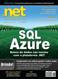 Revista .net Magazine Edio 75: SQL Azure com NHibernate e Entity Framework