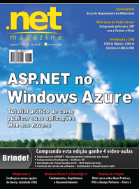 Revista .net Magazine Edio 77: ASP.NET no Windows Azure